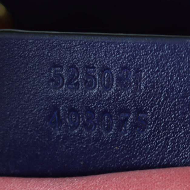 Gucci GG Marmont Bucket Bag Velvet Date Code