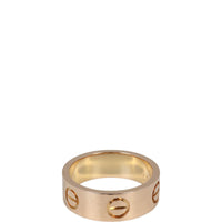 Cartier Love Ring 18k Rose Gold