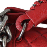 Chanel Boy Paris-Rome Chain Top Handle Old Medium | Red