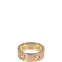 Cartier Love Ring 18k Rose Gold