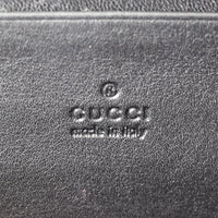 Gucci GG Marmont Matelasse Velvet Chain Wallet Interior Stamp