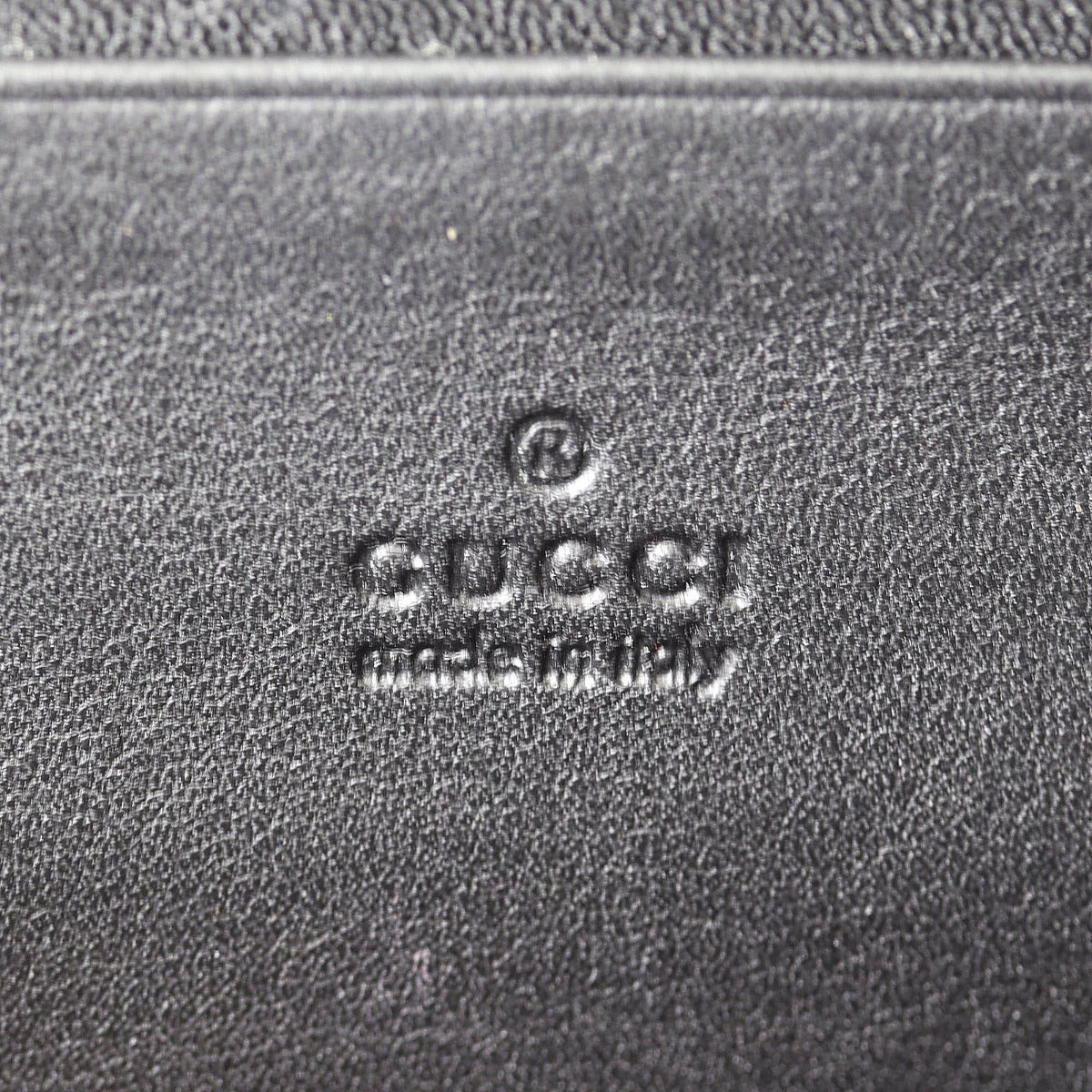 Gucci GG Marmont Matelasse Velvet Chain Wallet Interior Stamp