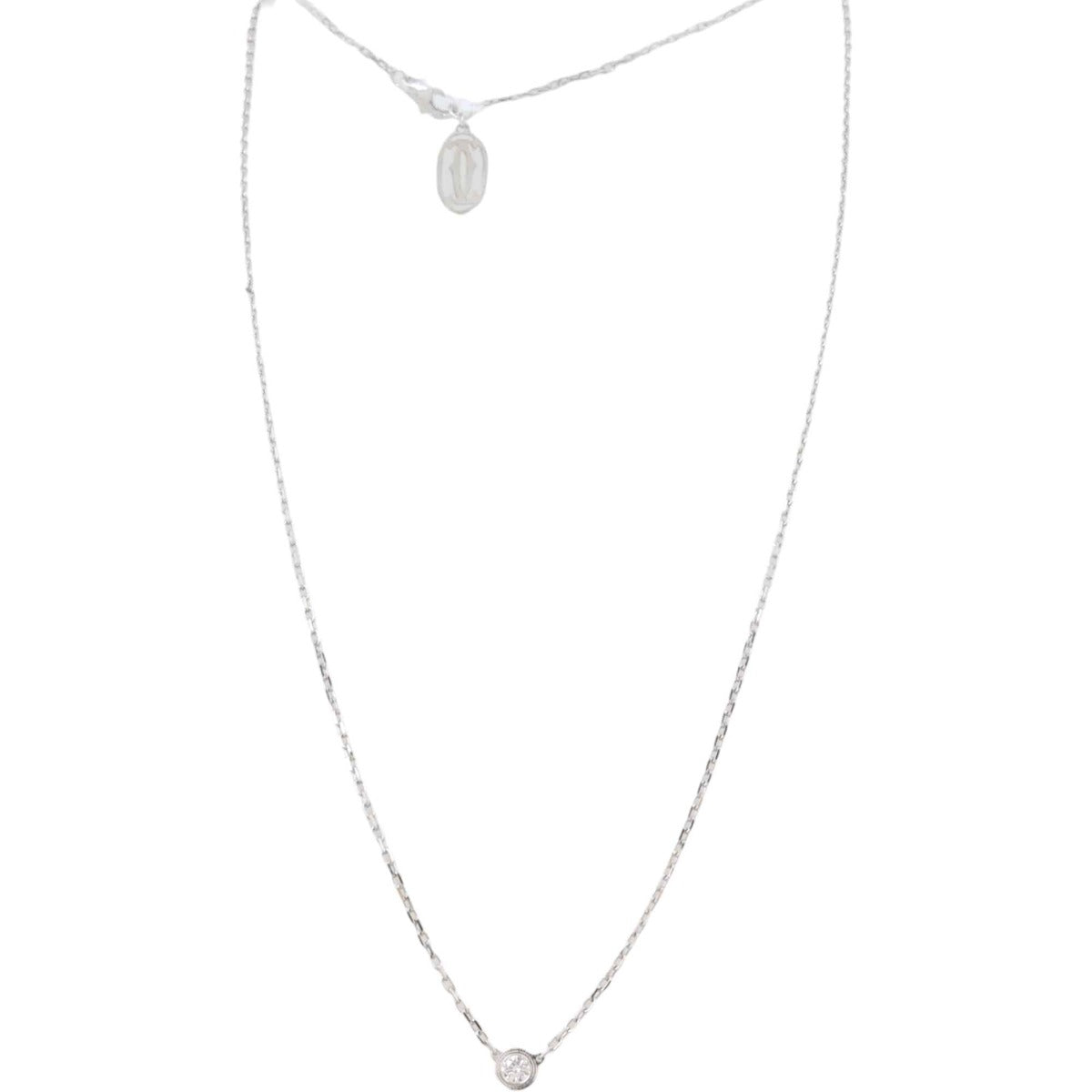 Cartier D’Amour Necklace 18k White Gold Small