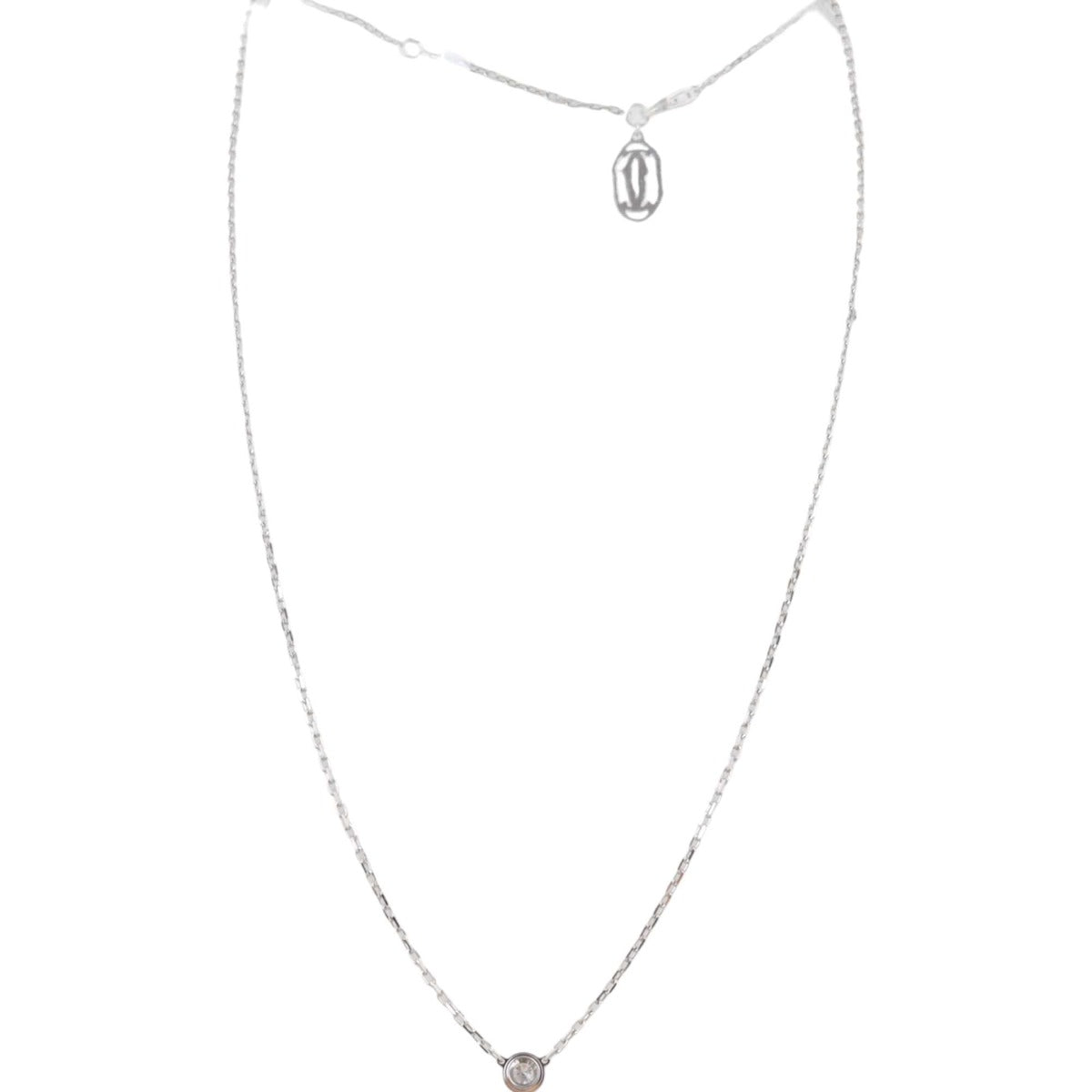 Cartier D’Amour Necklace 18k White Gold Small
