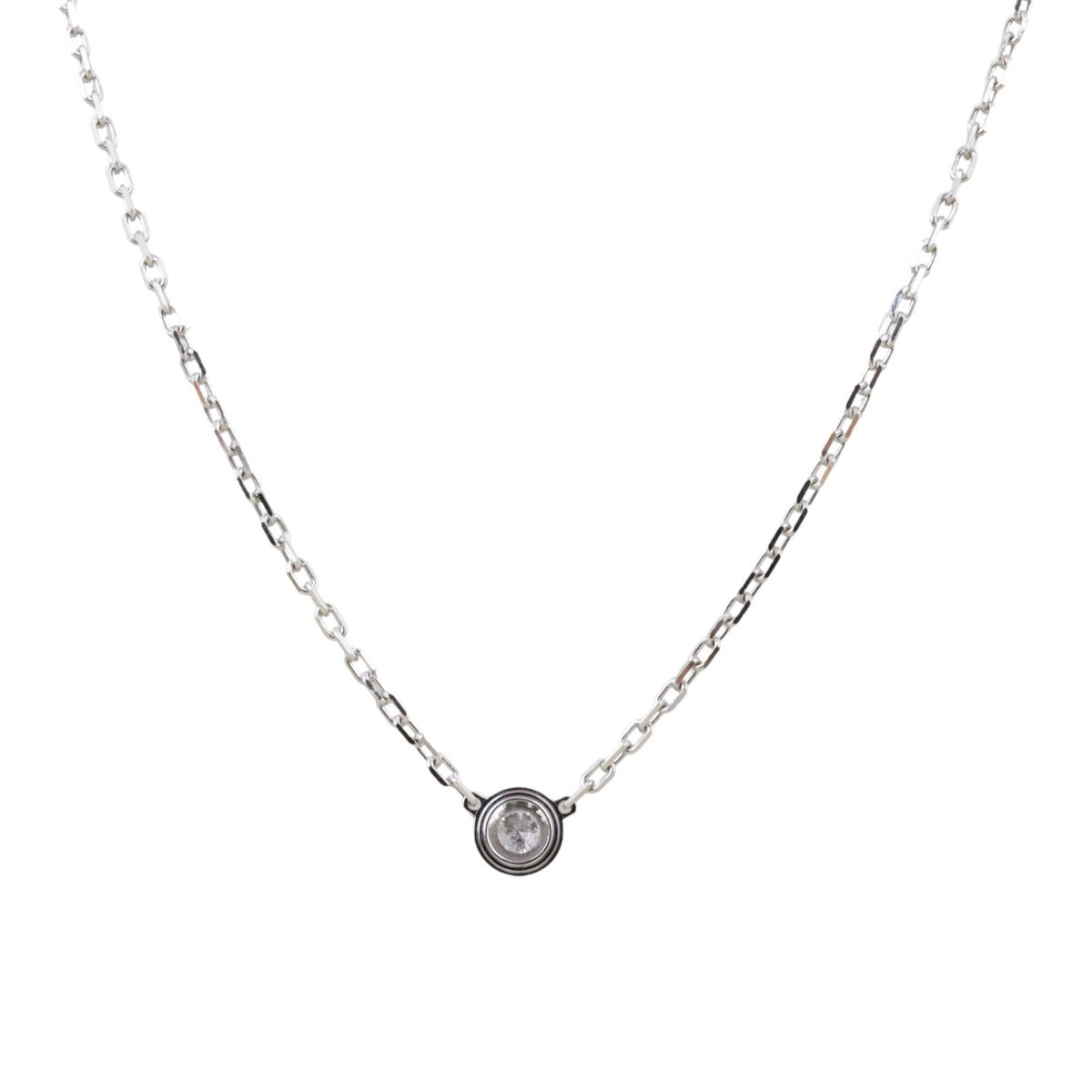 Cartier D’Amour Necklace 18k White Gold Small