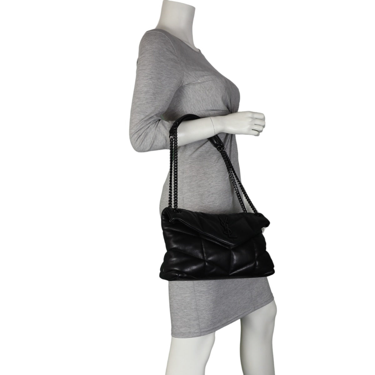 Saint Laurent Loulou Puffer Small