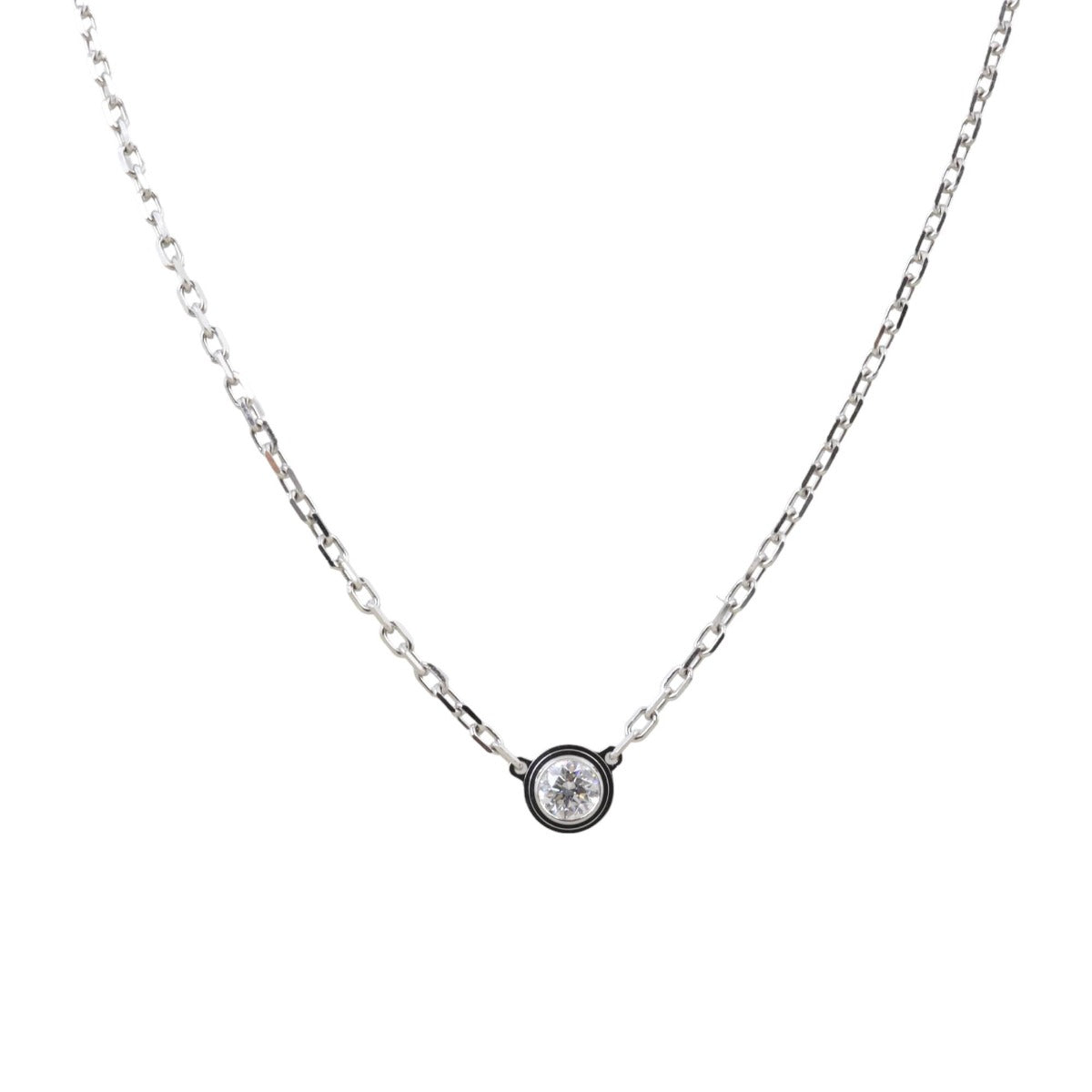 Cartier D’Amour Necklace 18k White Gold Small