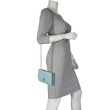Chanel CC Trendy Wallet on Chain | Baby Blue