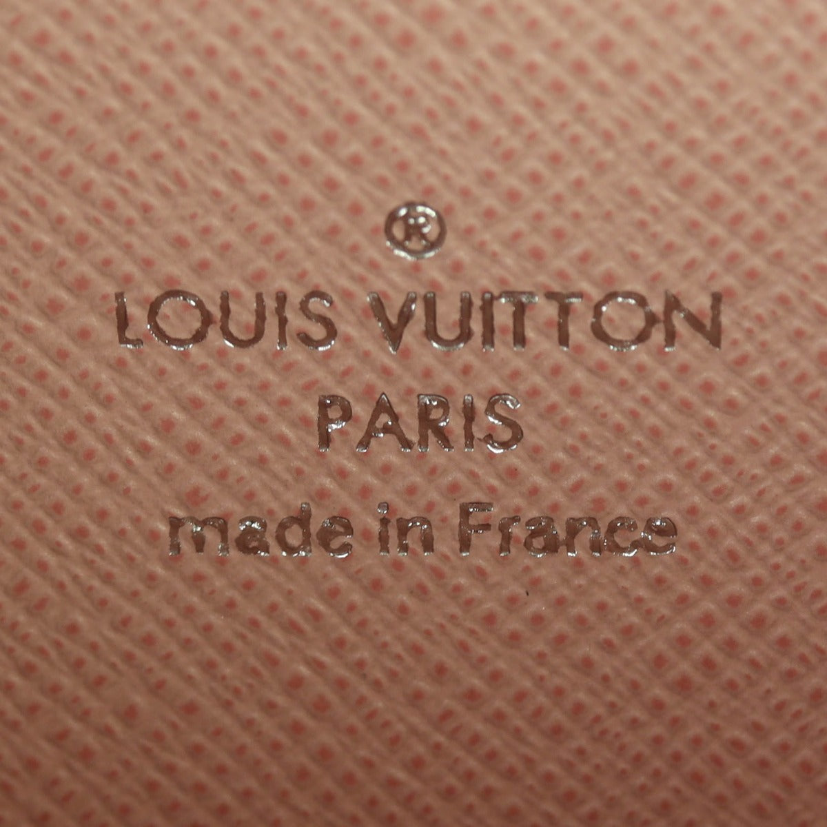 Louis Vuitton Twist Belt Chain Wallet Interior Stamp