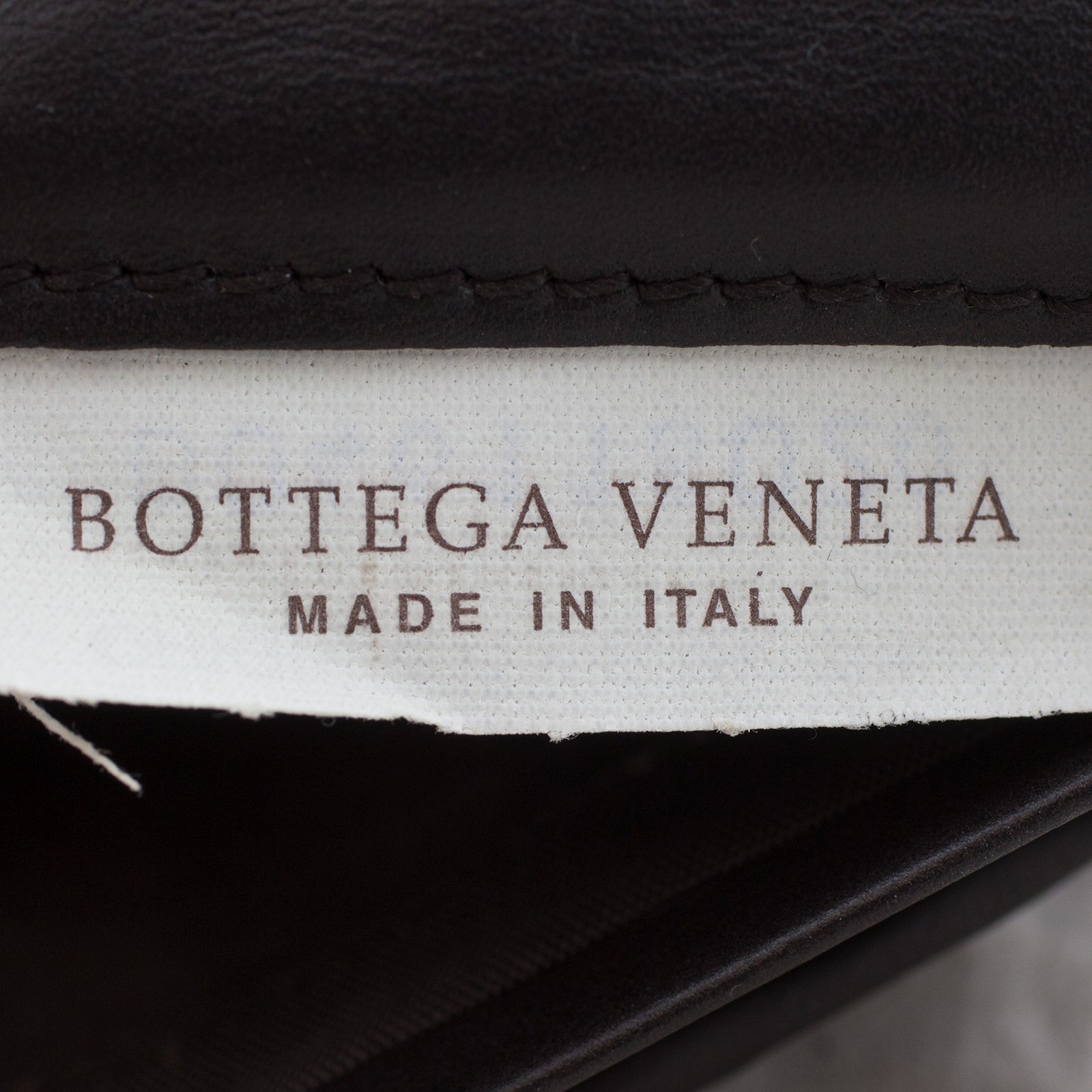 Bottega Veneta Continental Slim Wallet Stamp