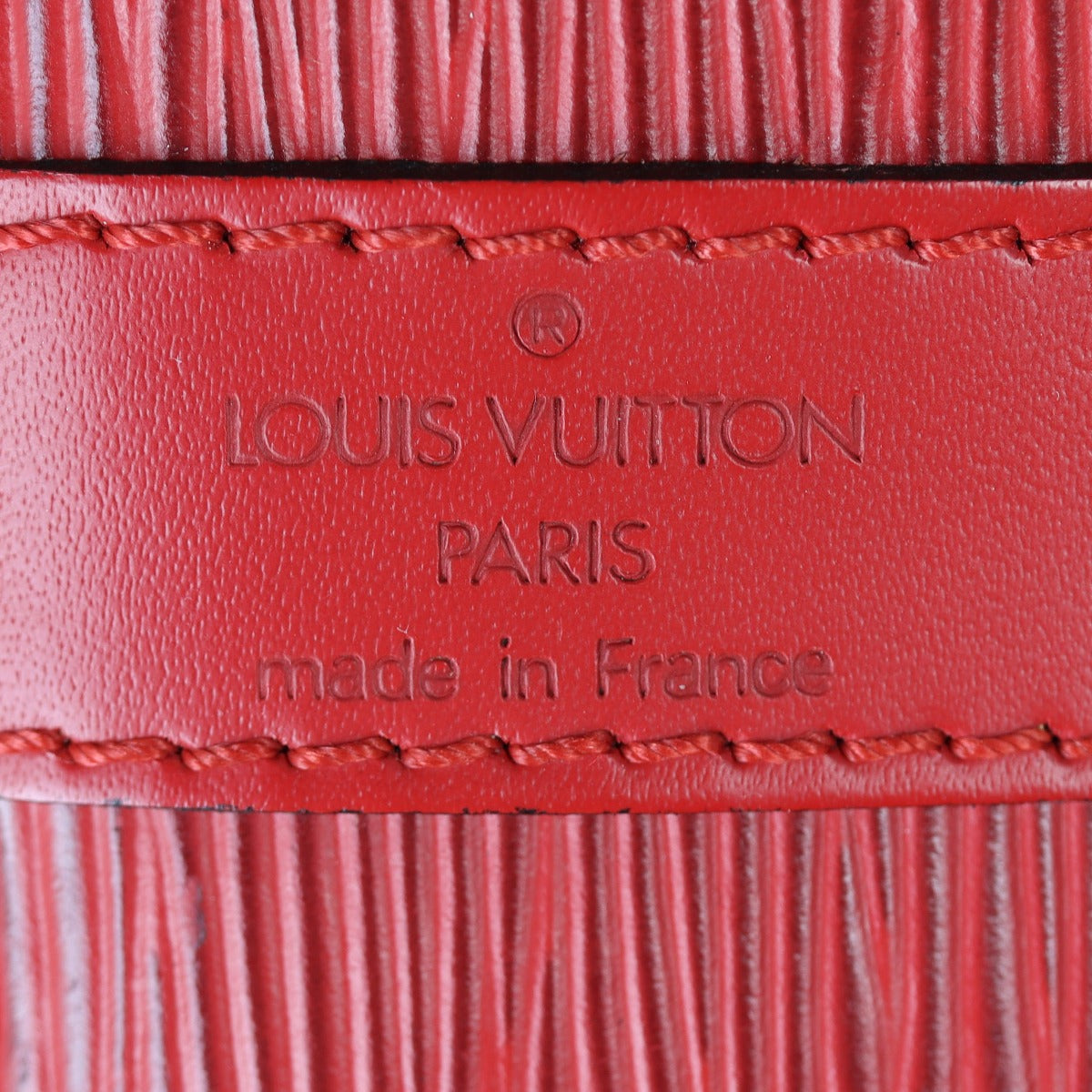 Louis Vuitton Noe Epi Interior Stamp