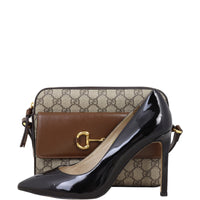 Gucci GG Supreme Horsebit 1955 Shoulder Bag Small