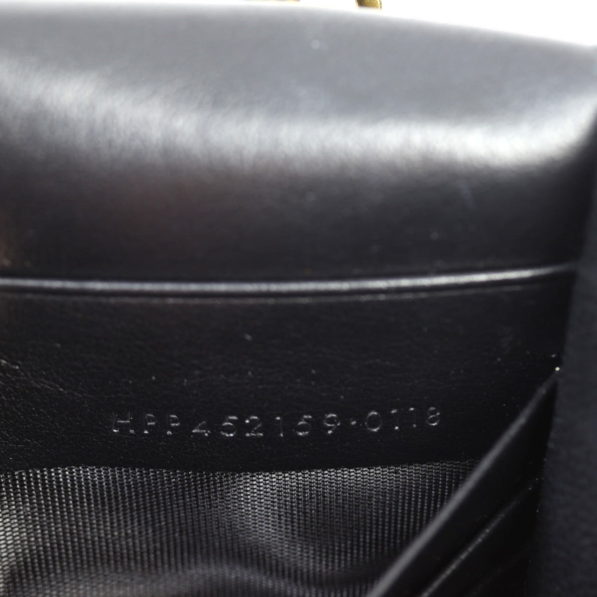 Saint Laurent Kate Tassel Chain Wallet Croc-Embossed