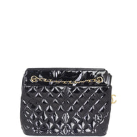 Chanel Vintage CC Quilted Tote Patent