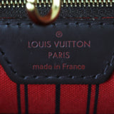 Louis Vuitton Neverfull MM Damier Ebene Interior Stamp