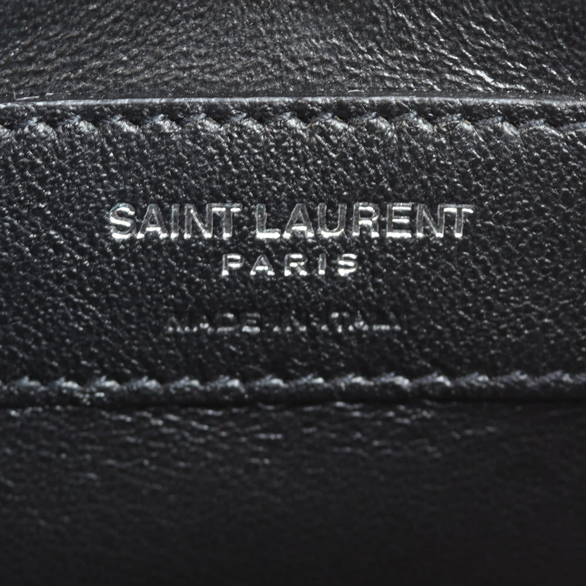 Saint Laurent Cassandra Top Handle Mini Interior Stamp