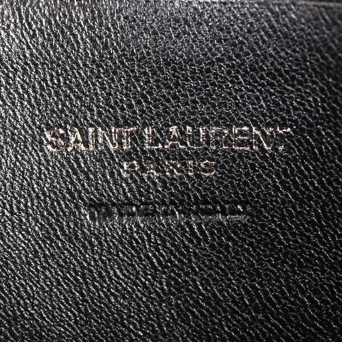 Saint Laurent Lou Mini Camera Bag Interior Stamp