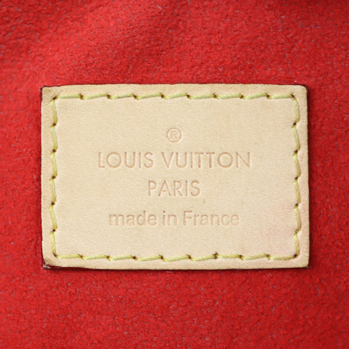 Louis Vuitton Pallas MM Monogram Interior Stamp