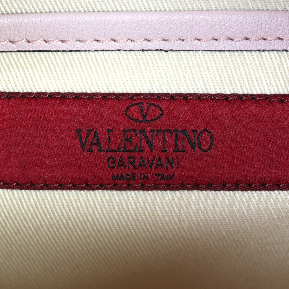 Valentino Rockstud Medium Crossbody Interior Stamp