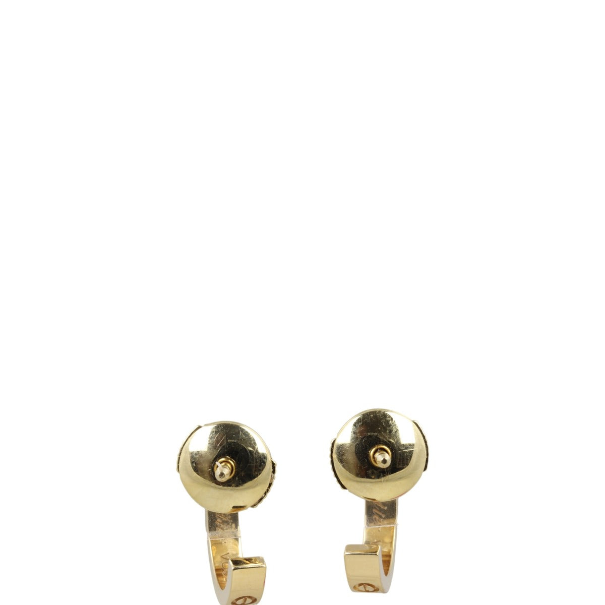 Cartier Love Earrings 18k Yellow Gold