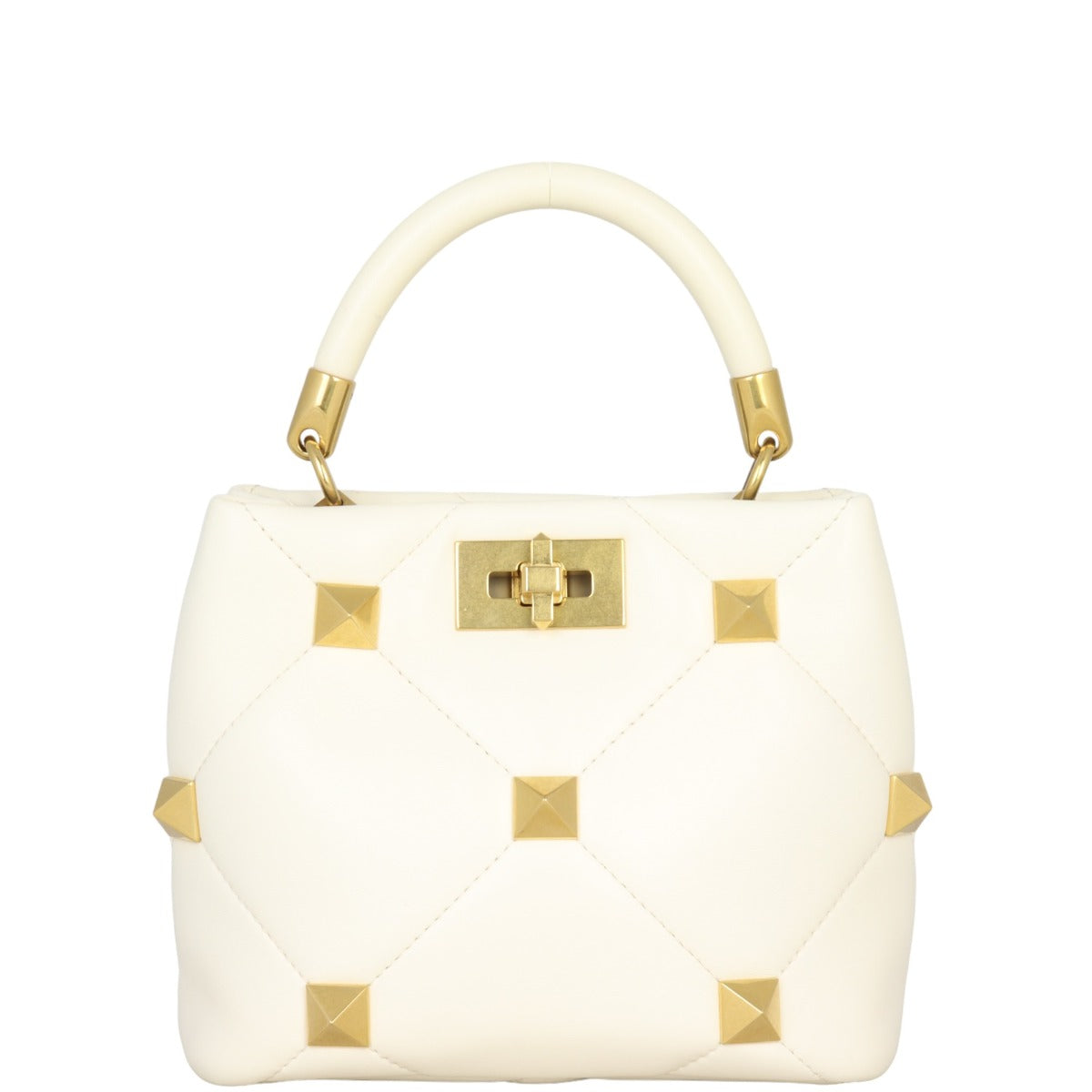 Valentino Roman Stud Top Handle Bag