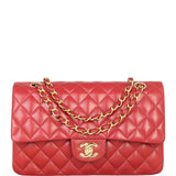 Chanel Classic Double Flap Medium | Red