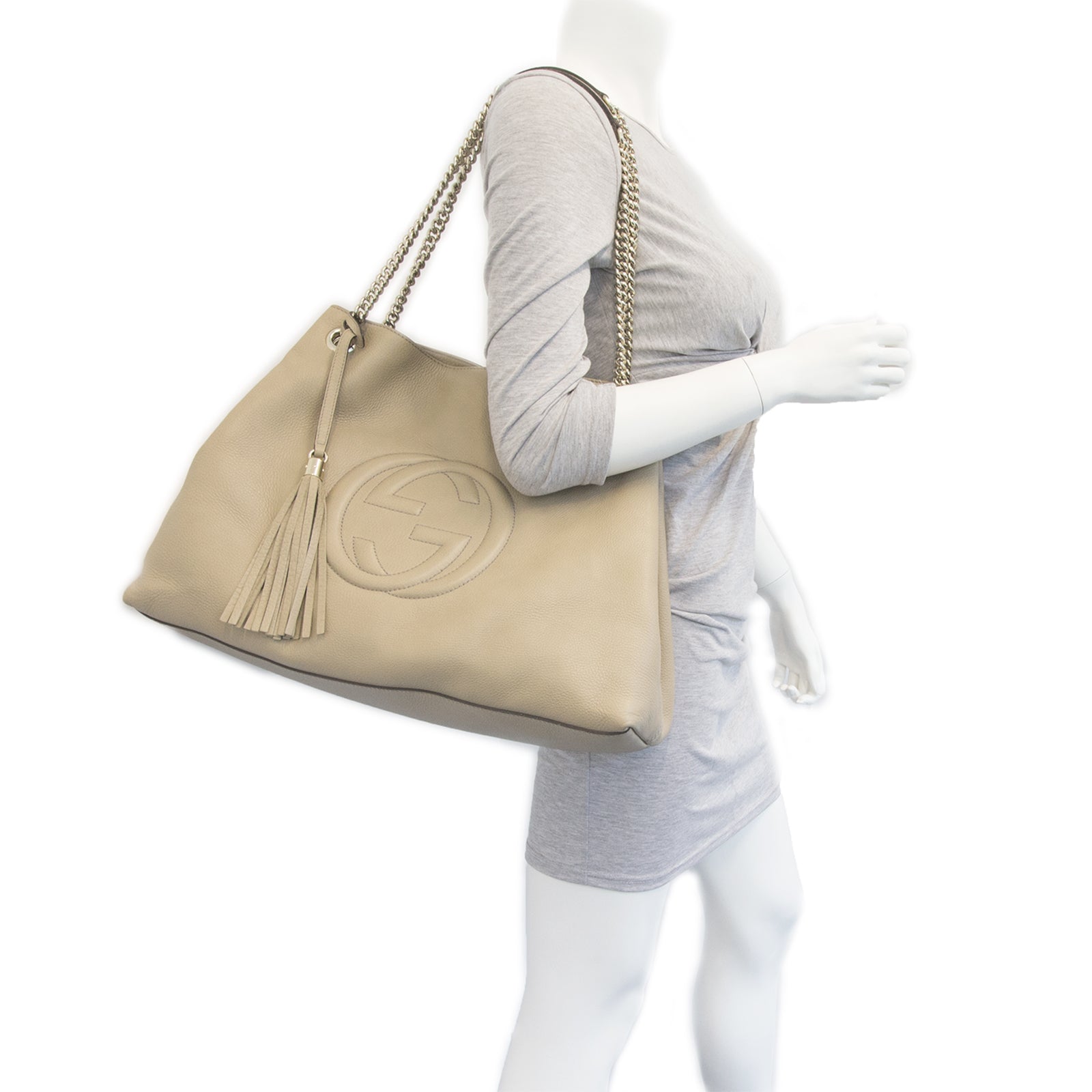 Gucci Soho Chain Shoulder Bag Large Mannequin