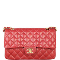 Chanel Classic Double Flap Medium | Red