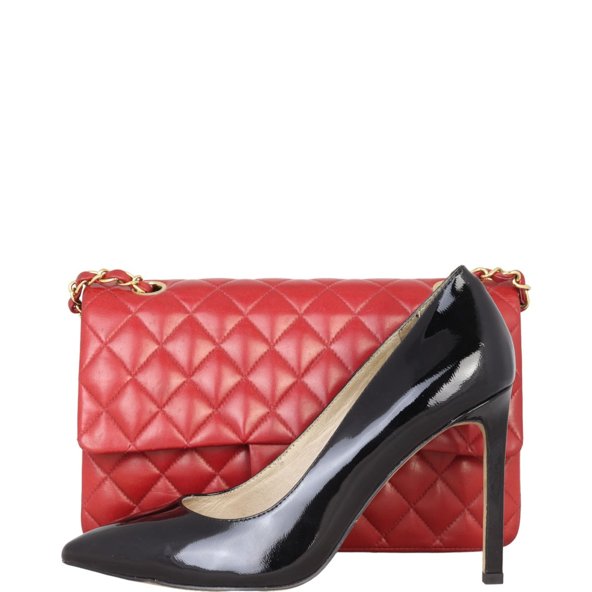Chanel Classic Double Flap Medium | Red