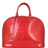 Louis Vuitton Alma GM Monogram Vernis | Orange
