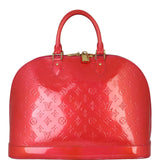 Louis Vuitton Alma GM Monogram Vernis | Orange