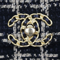 Chanel 19 Tweed Flap Bag Medium Hardware
