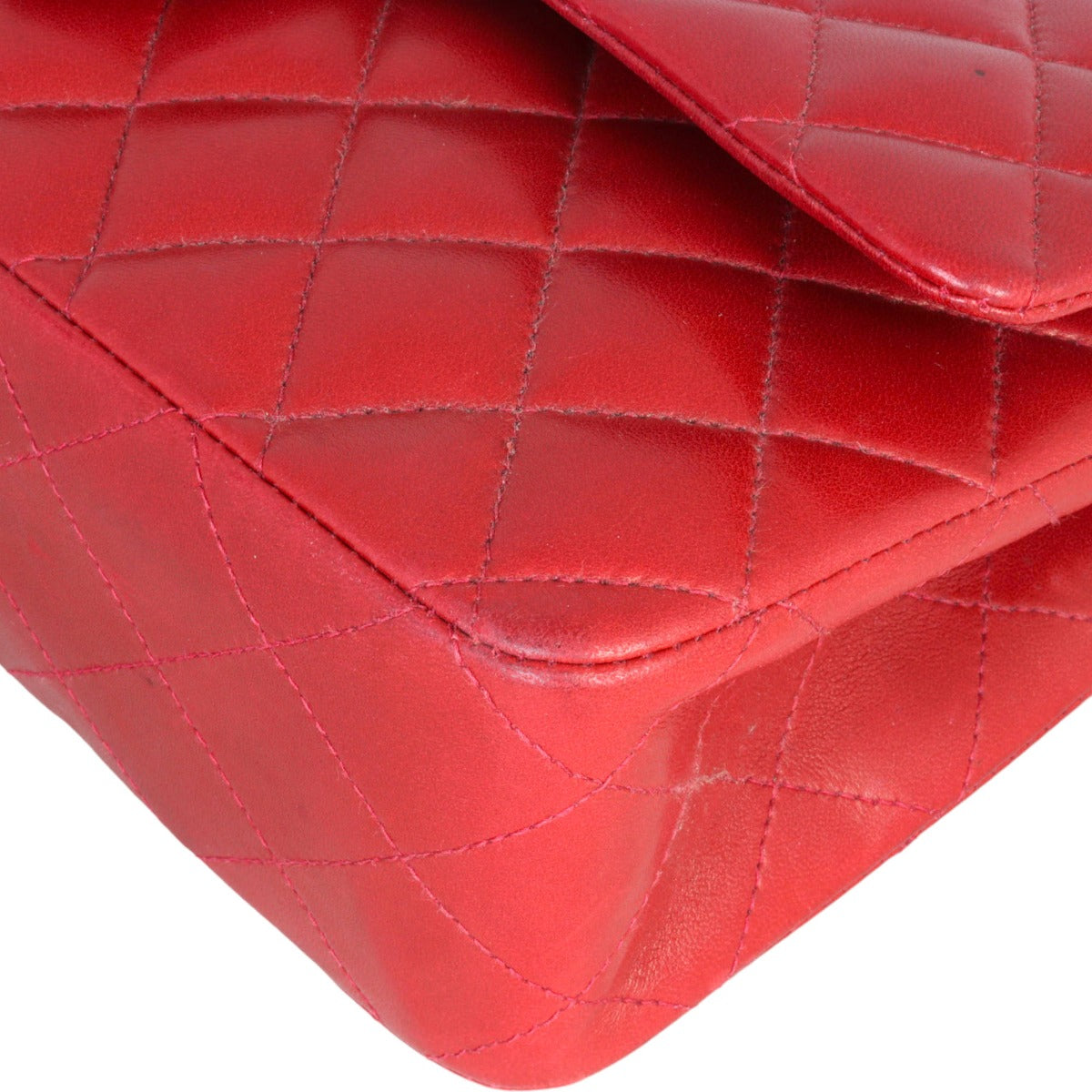 Chanel Classic Double Flap Medium | Red