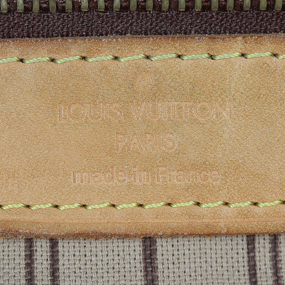 Louis Vuitton Neverfull MM Monogram Interior Stamp