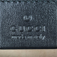 Gucci GG Marmont Top Handle Bag Small Interior Stamp