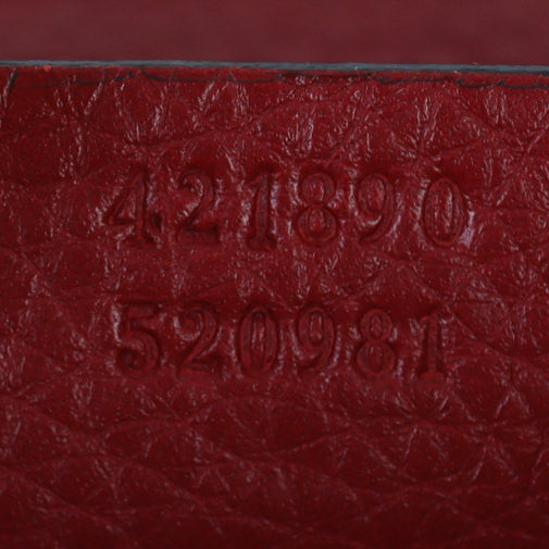 Gucci GG Marmont Top Handle Bag Small Date Code