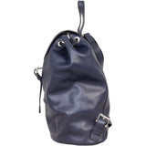 Prada Soft Calf Zip Pocket Backpack