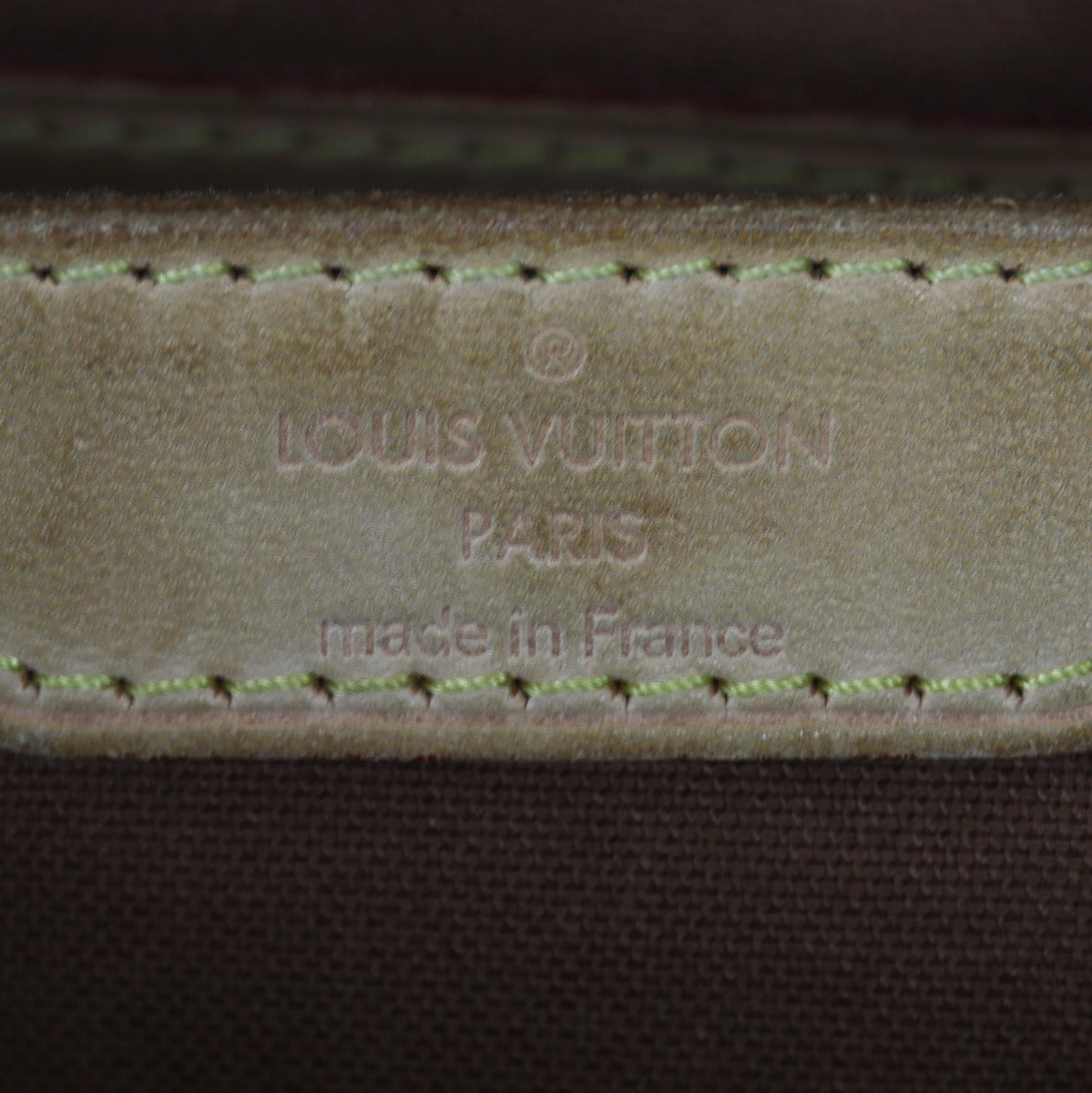 Louis Vuitton Palermo GM Monogram Interior Stamp