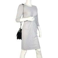 Saint Laurent Sunset Medium Croc-Embossed