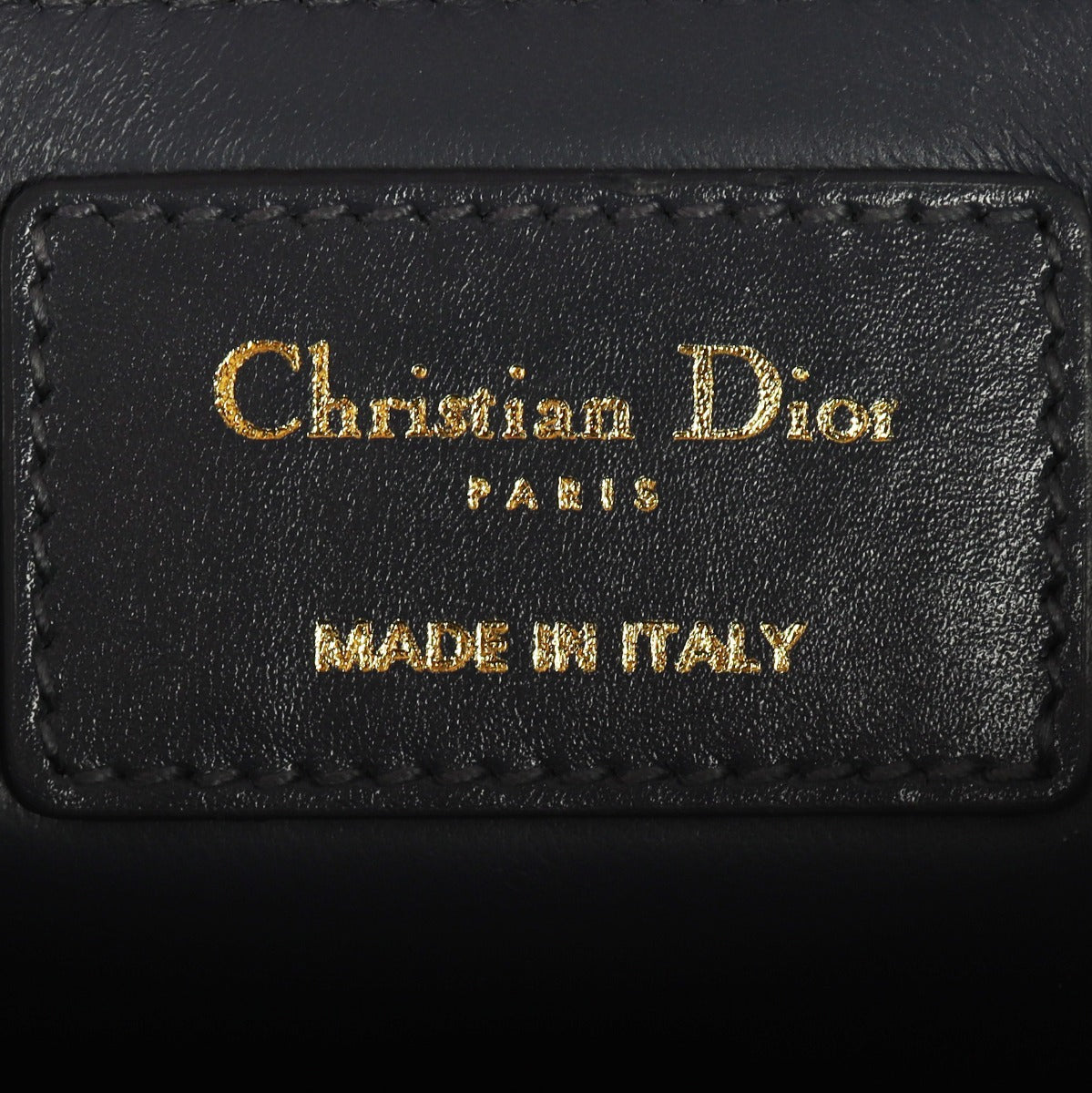 Dior 30 Montaigne Bag Interior Stamp