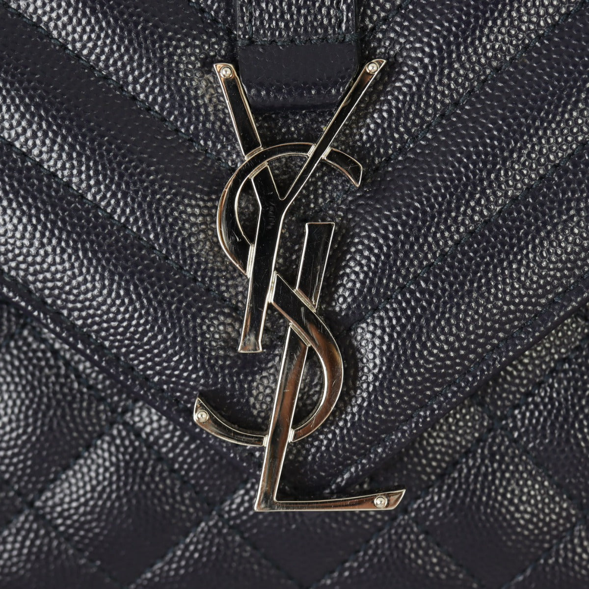 Saint Laurent Monogram Mix Matelasse Envelope Chain Bag Medium Hardware