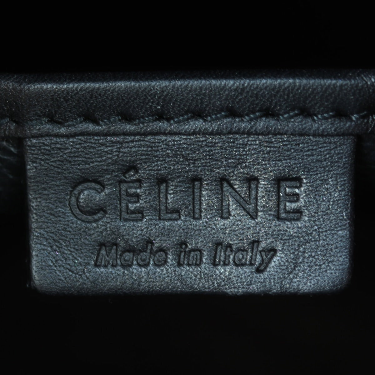 Celine Nano Luggage Tote Interior Stamp