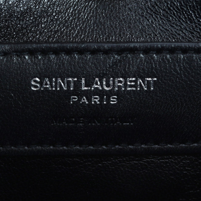 Saint Laurent Monogram Mix Matelasse Envelope Chain Bag Medium Interior Stamp