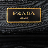 Prada Saffiano Lux Galleria Double Zip Tote Mini Interior Stamp