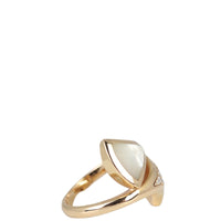Bvlgari Diva's Dream 18k Rose Gold Diamond Mother of Pearl Ring