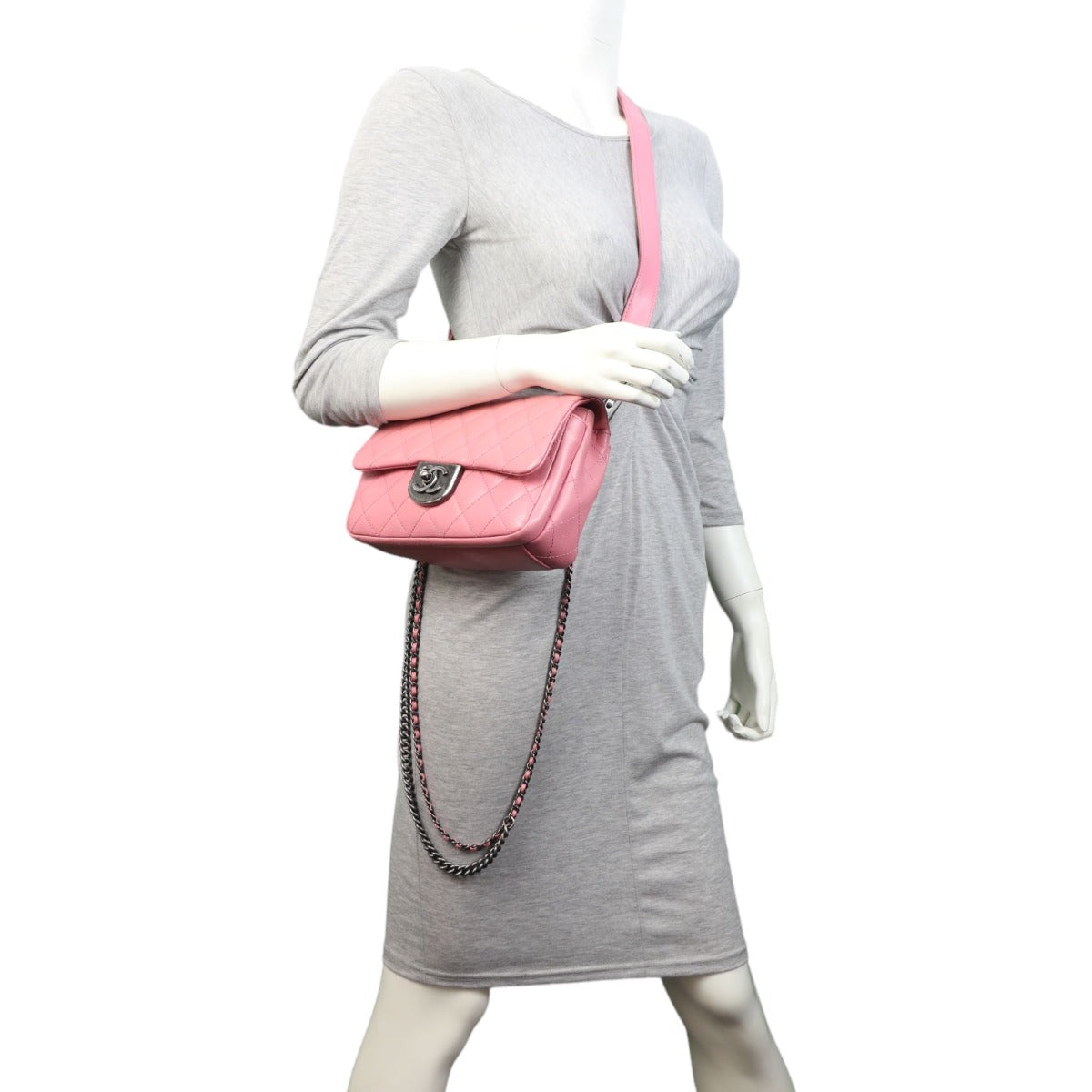 Chanel Double Carry Flap Bag Small