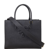 Prada Saffiano Embossed Logo Tote Medium