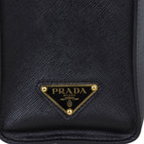 Prada Saffiano Embossed Logo Tote Medium
