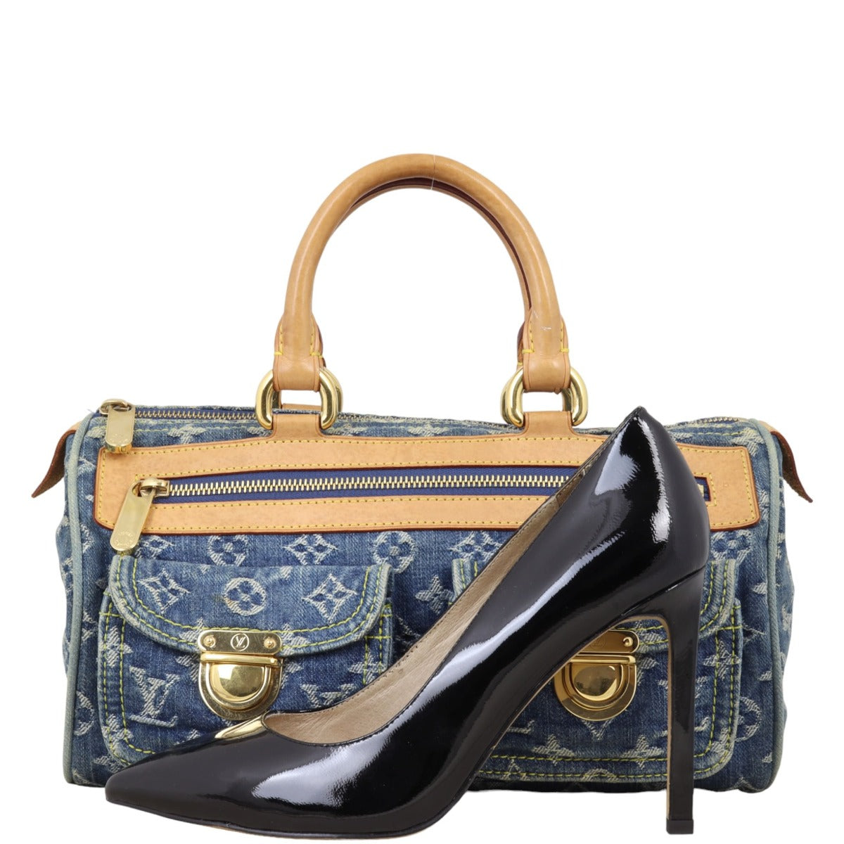 Louis Vuitton Neo Speedy Denim