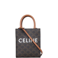 Celine Triomphe Vertical Cabas Tote Mini